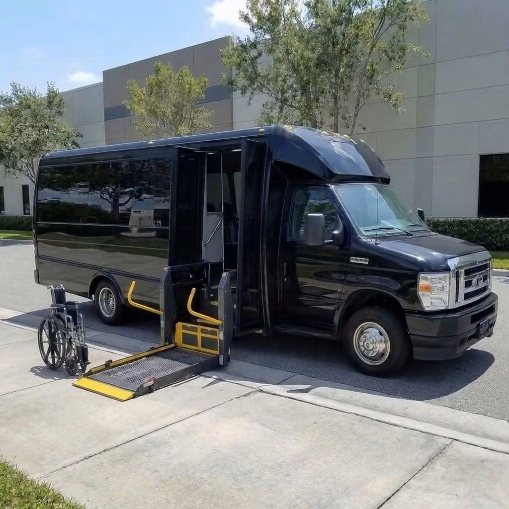 gadsden 18 passenger minibus wheelchair lift