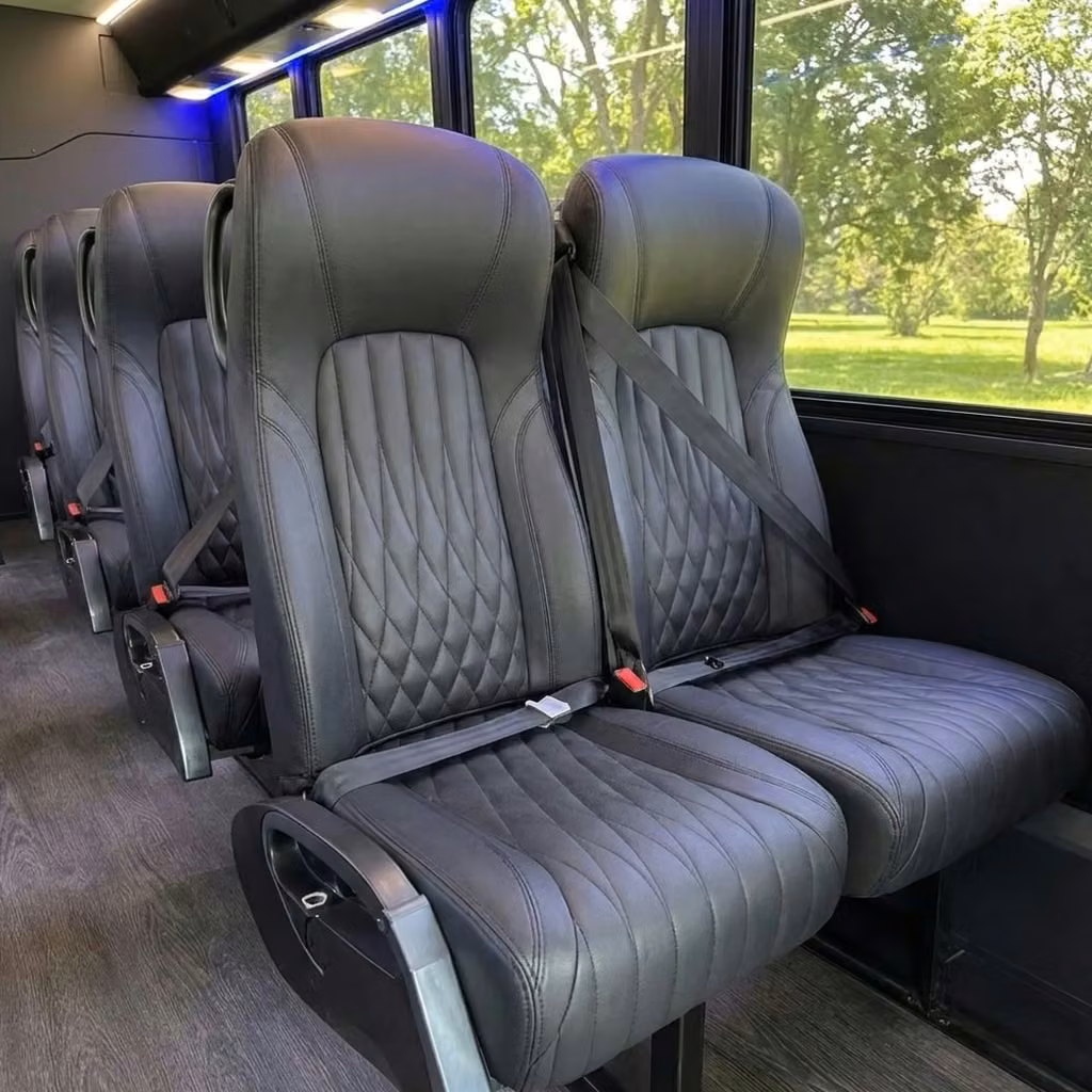 gadsden 20 passenger minibus high back seats