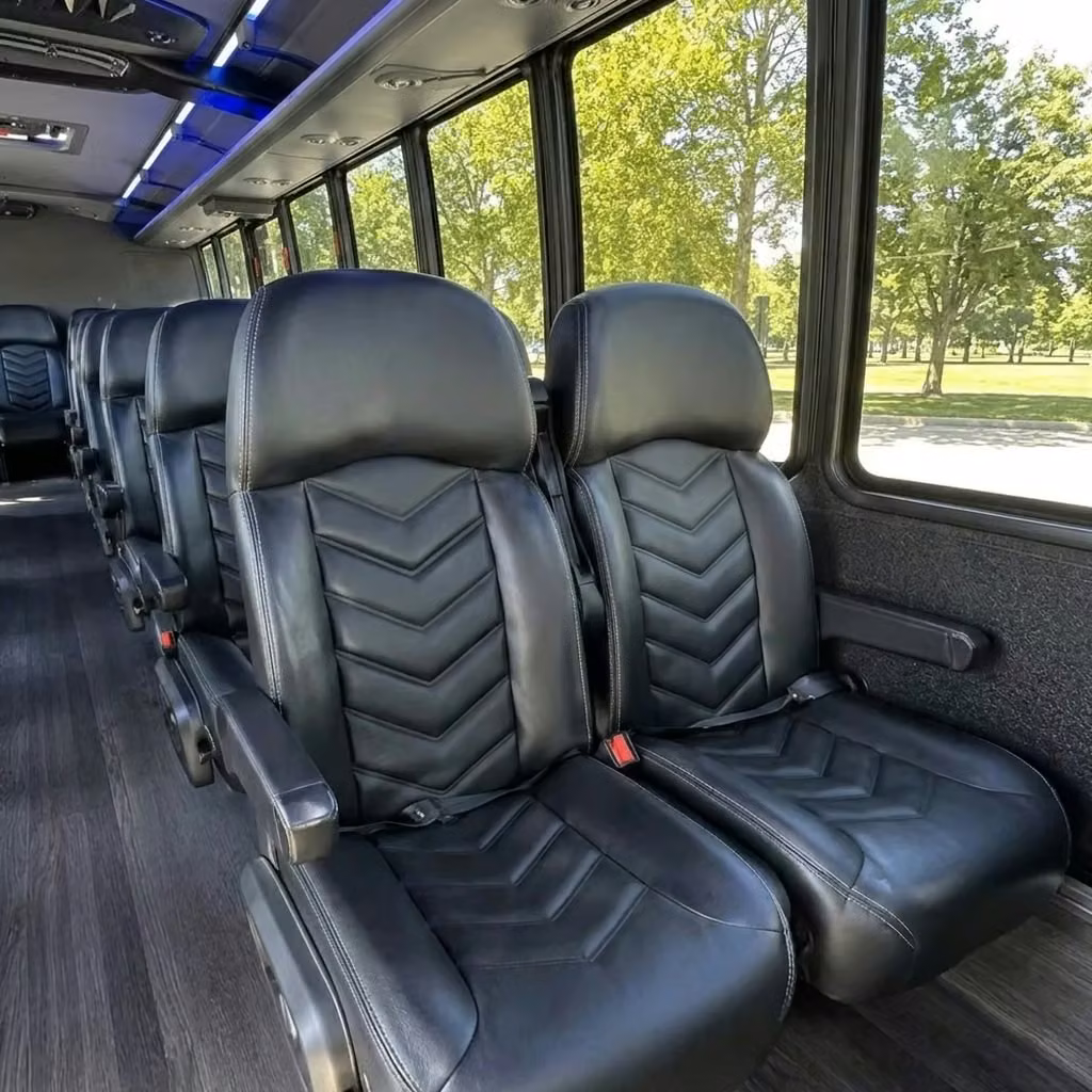 gadsden 28 passenger minibus seating