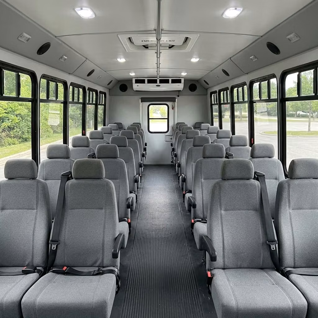 gadsden 30 passenger minibus seating