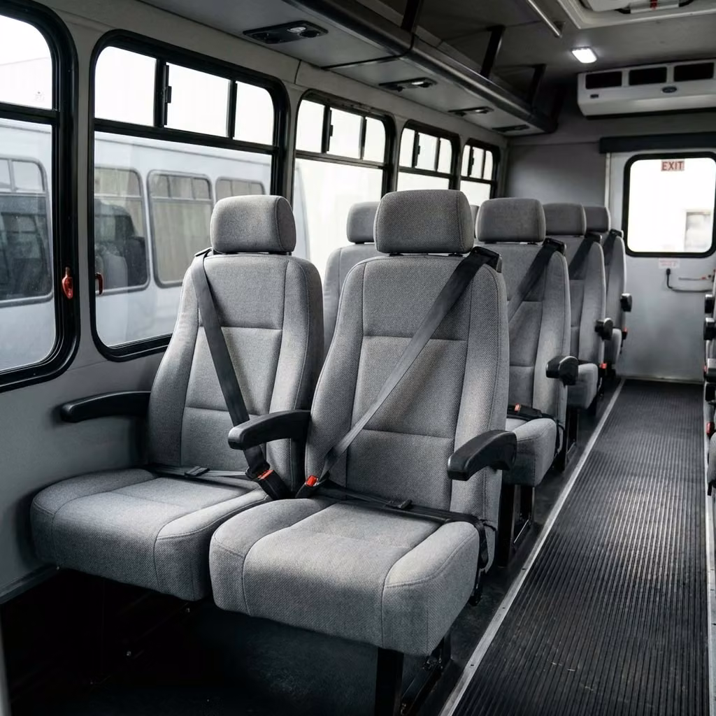 gadsden 35 passenger minibus reclining seats