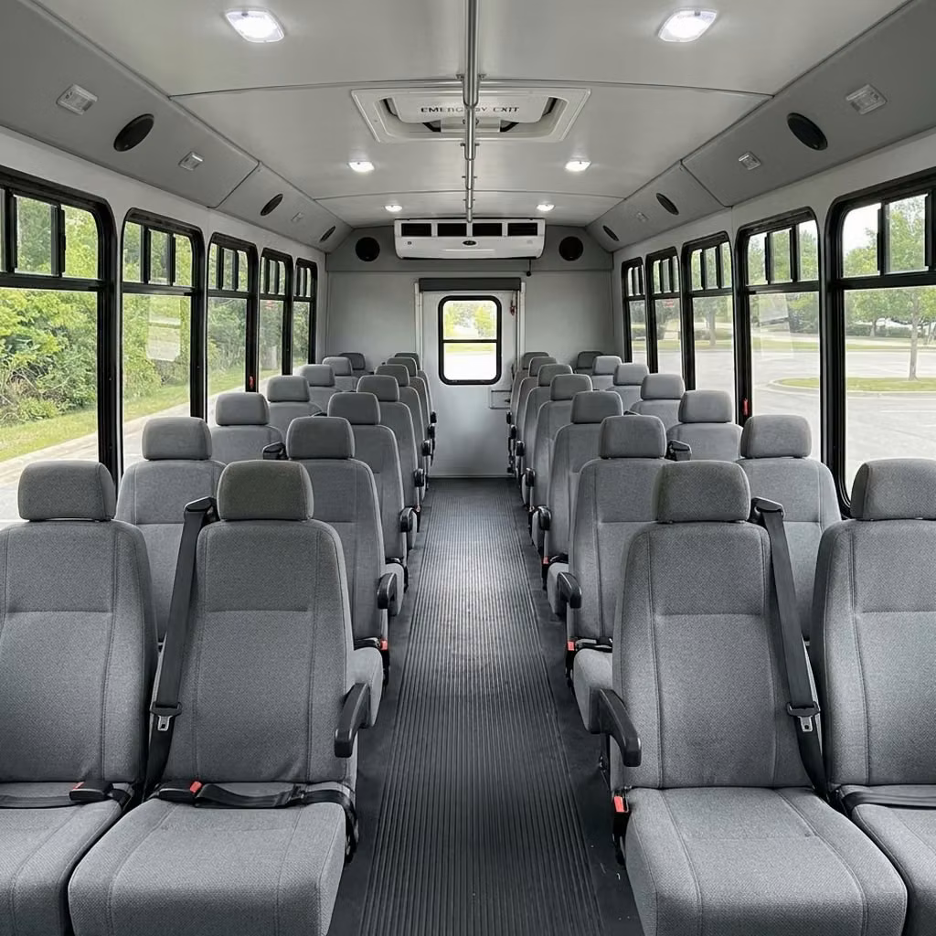 gadsden 35 passenger minibus seating