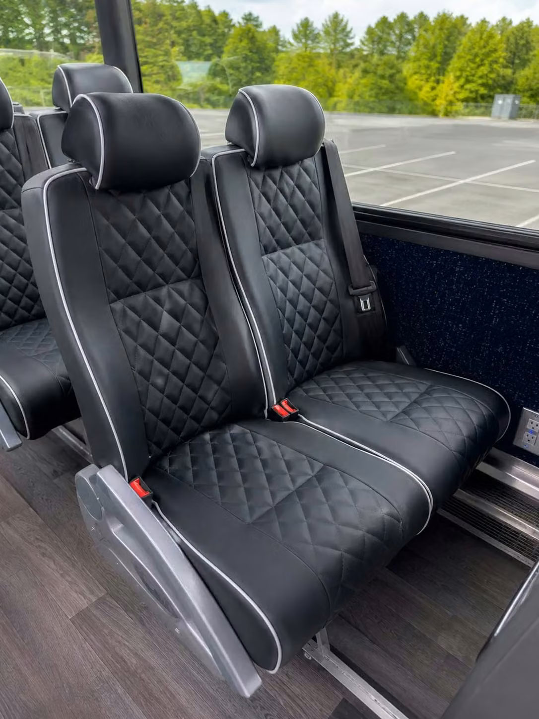 gadsden 56 passenger charter bus reclining seats