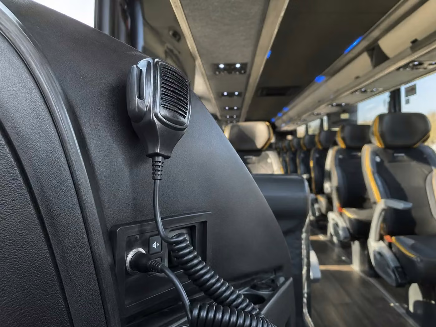 gadsden charter bus pa system