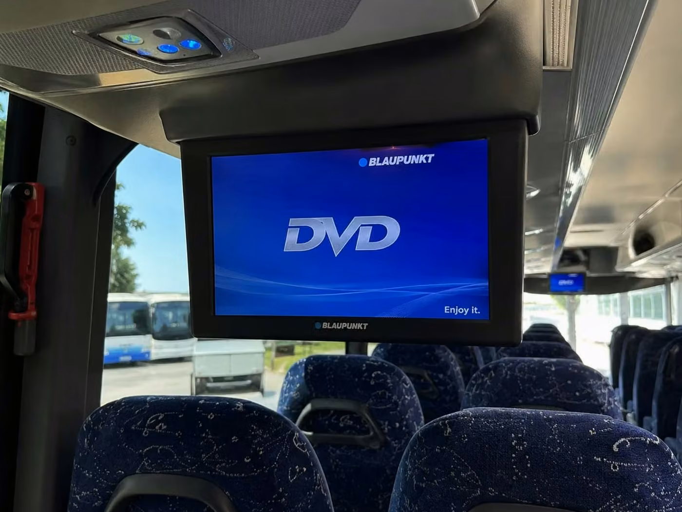 gadsden charter bus tv monitors