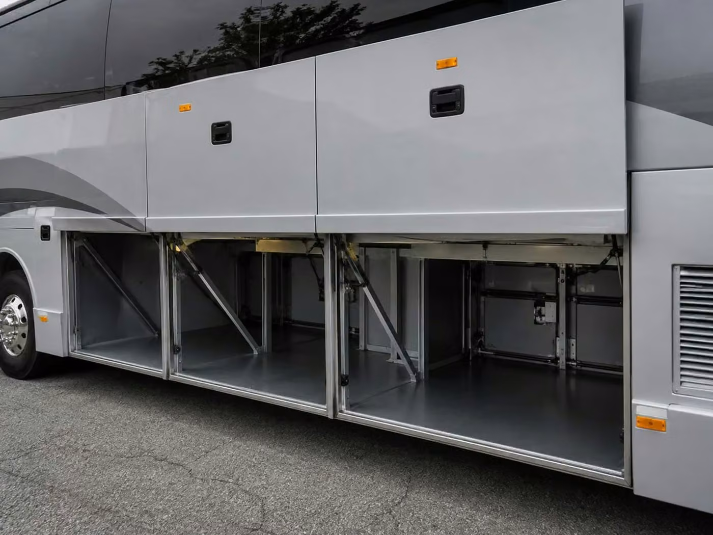 gadsden charter bus under bus storage