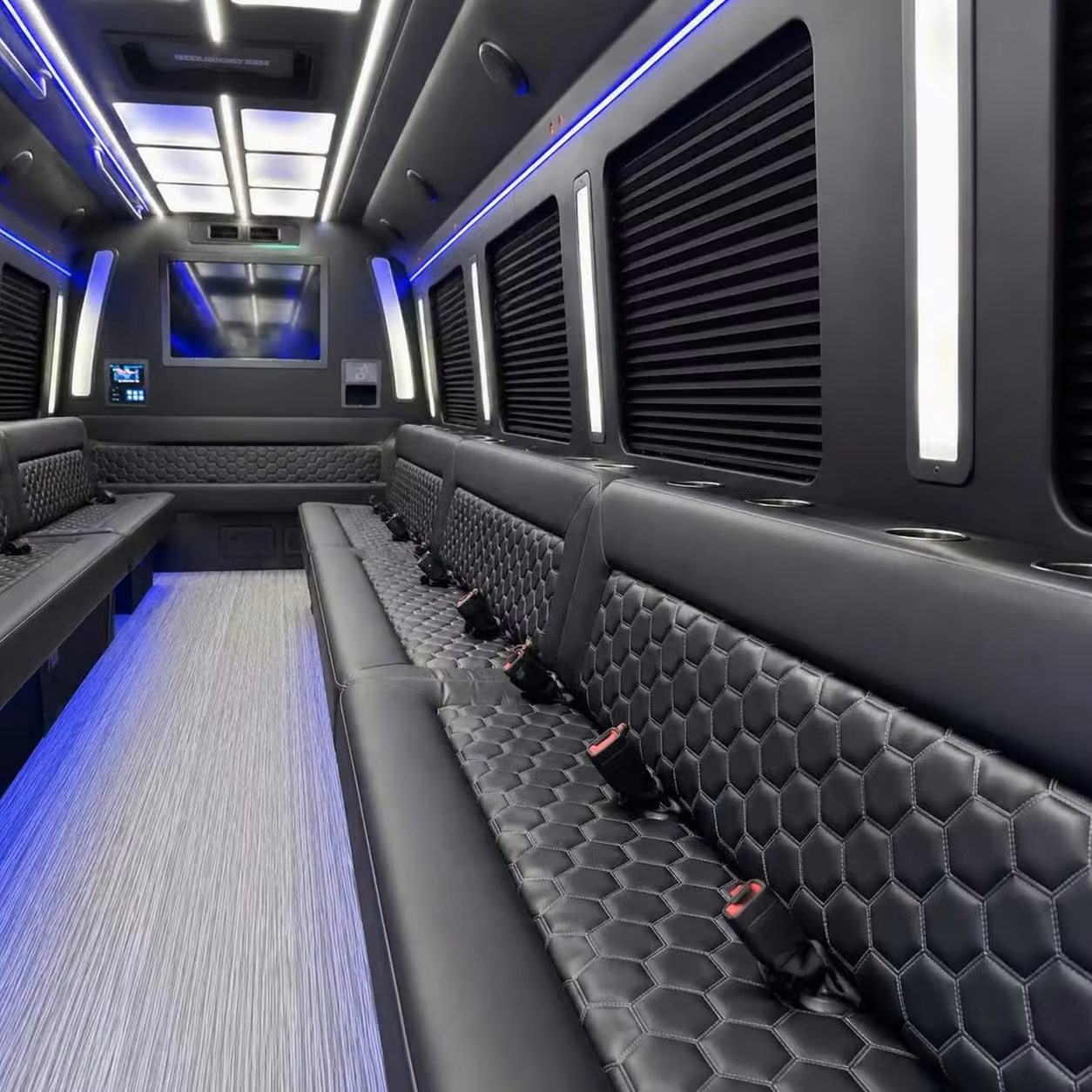 gadsden party bus party lighting