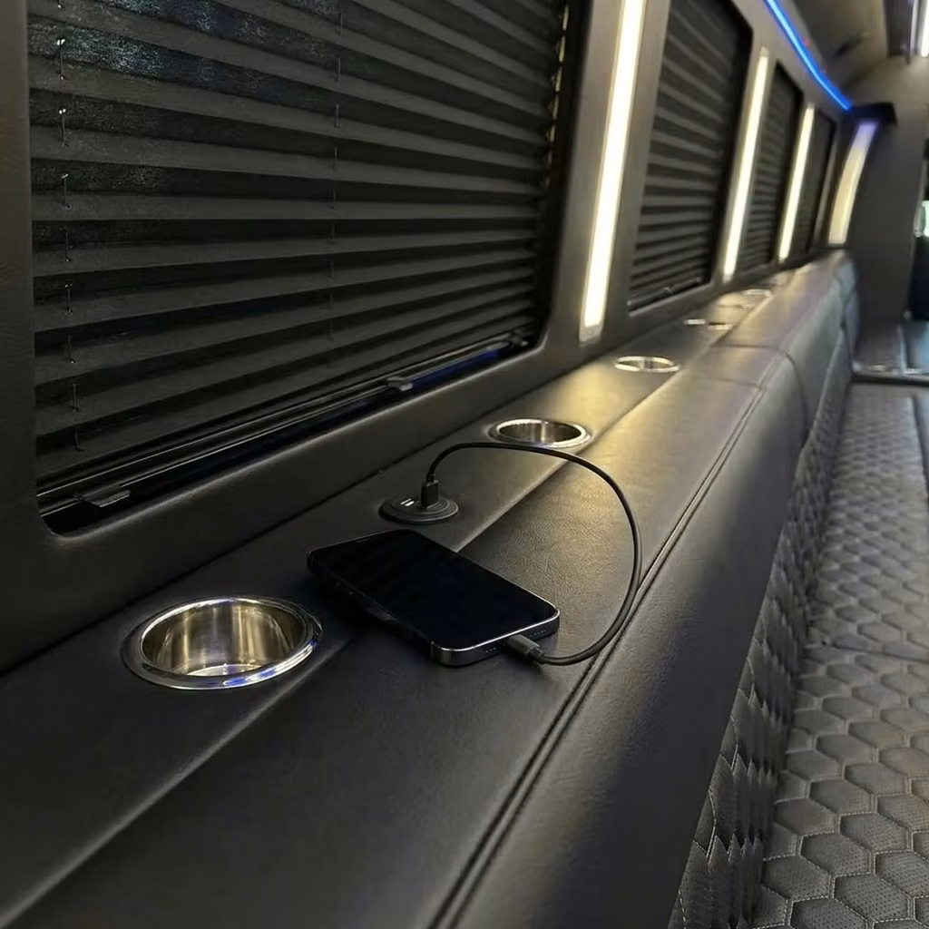 gadsden party bus usb charging