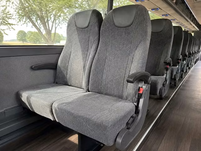gadsden charter bus interior