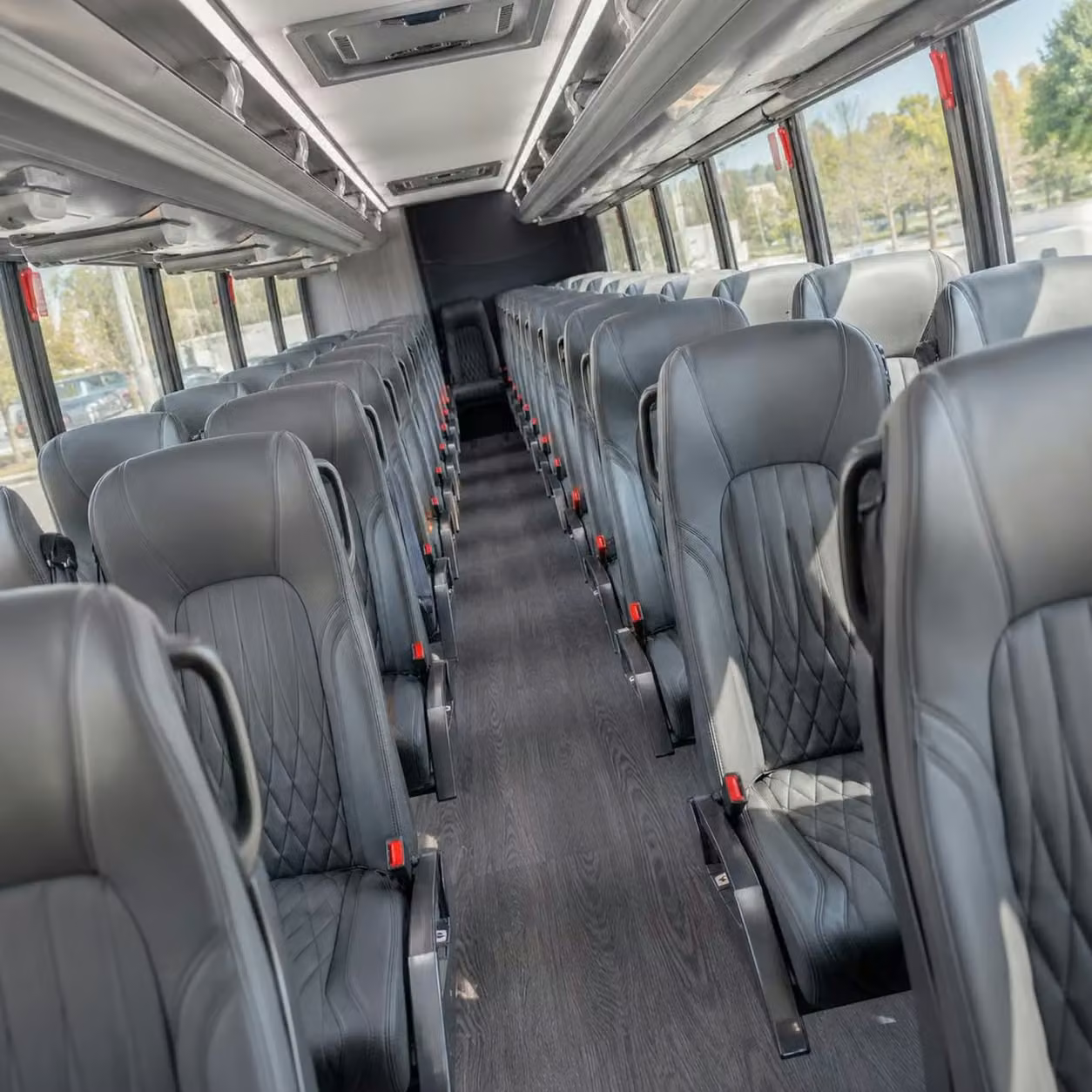 30 passenger minibus inside